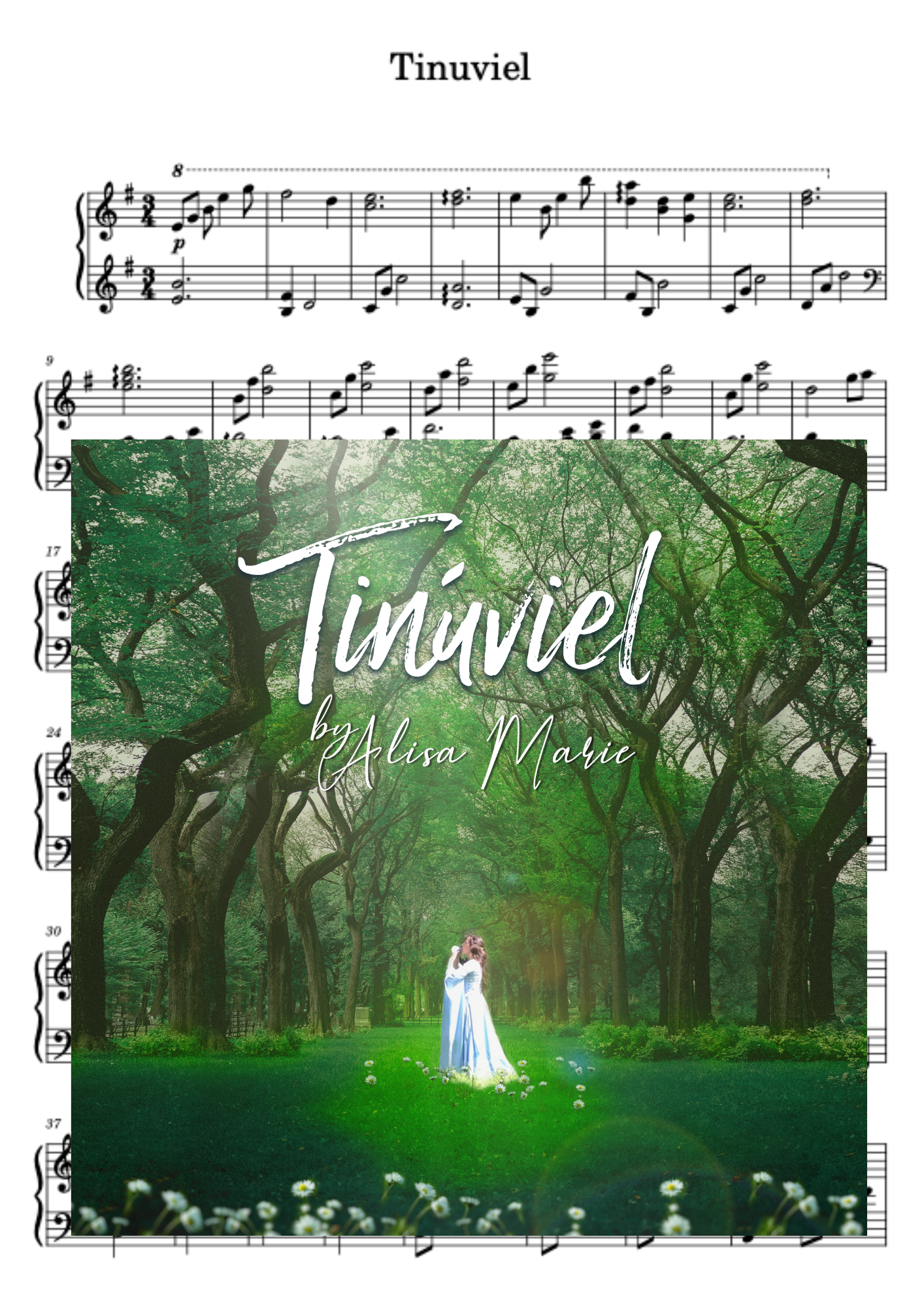 Tinúviel - Piano Sheet Music