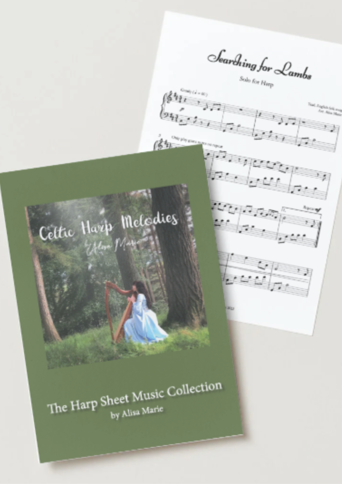 Celtic Harp Melodies - Digital Sheet Music (PDF)