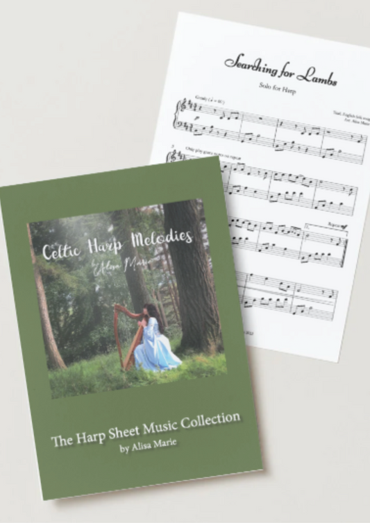 Celtic Harp Melodies - Digital Sheet Music (PDF)