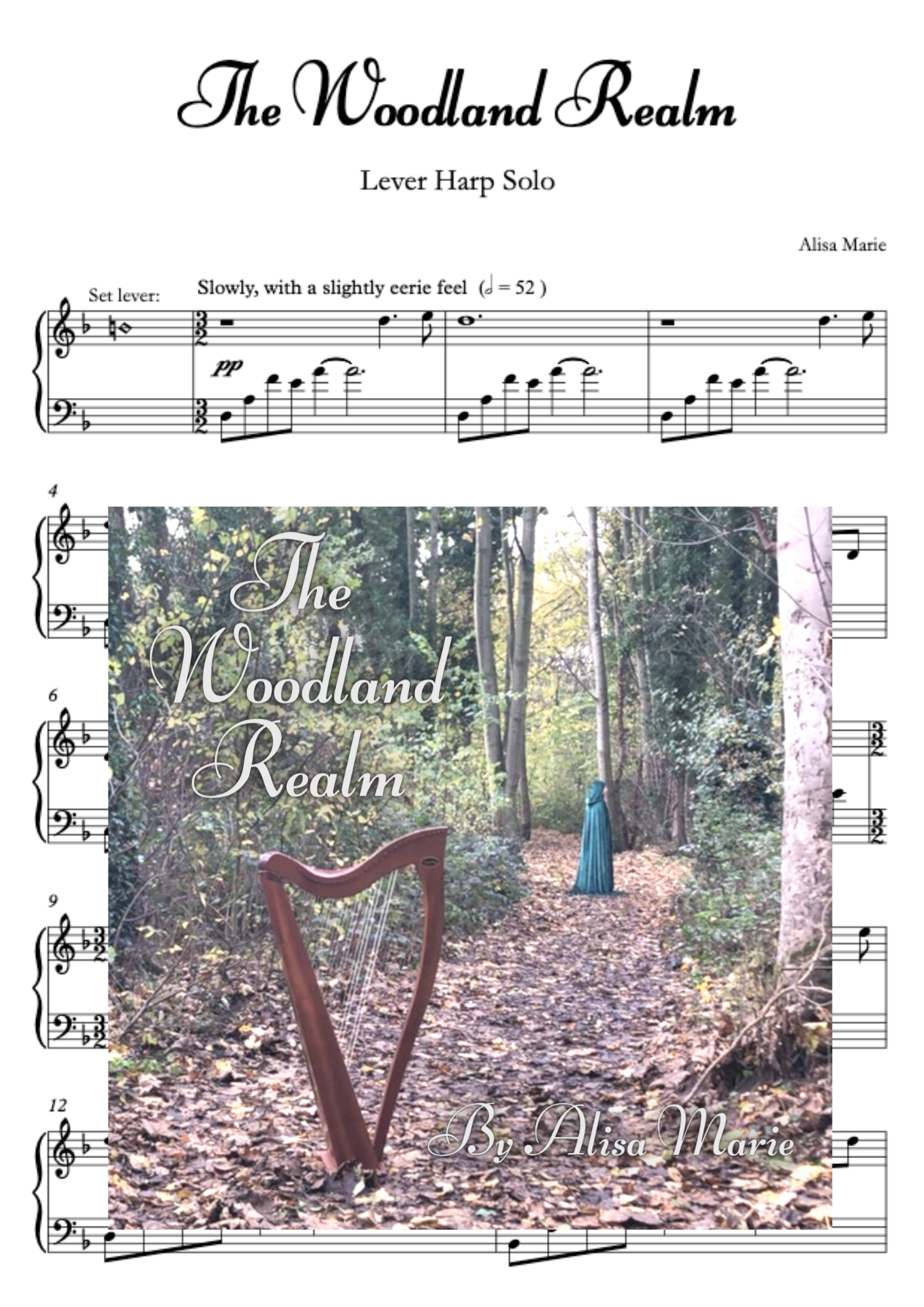 The Woodland Realm - Harp Sheet Music